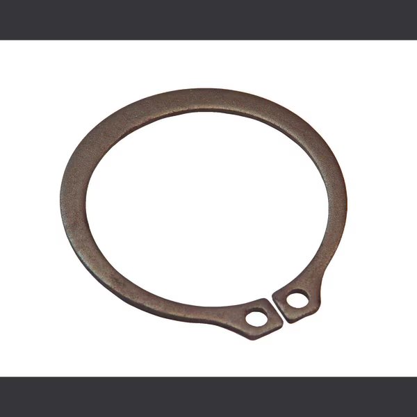 External Retaining Ring, Steel Black Phosphate Finish, 0.281 in Shaft Dia, Rotor Clip, Mfr#: BSH-028
